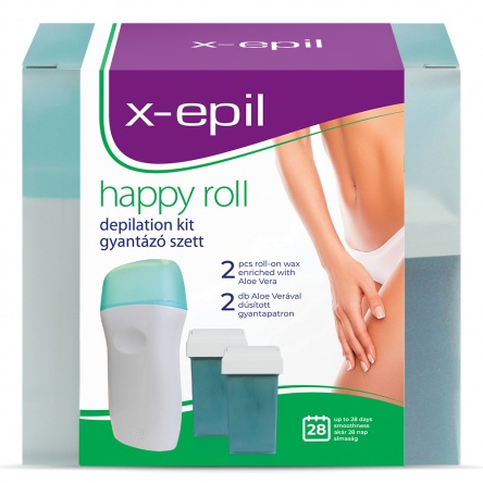 X-Epil Happy Roll waxing set