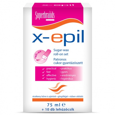 X-Epil Sugar-wax roll-on set