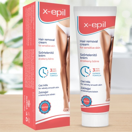 X-Epil Depilatory cream with oatmilk 100g