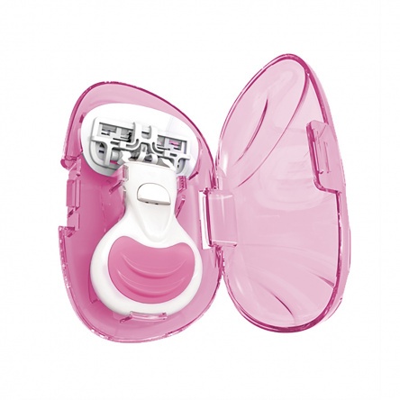 X-Epil Smooth Sensation 5 blades mini woman razor with travel case 1pc