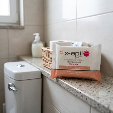 X-Epil Intimate hygiene wipes - sensitive 20 pcs