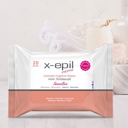 X-Epil Intimate hygiene wipes - sensitive 20 pcs