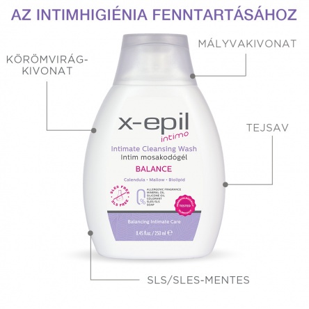 X-Epil Intimo Intimate cleansing wash BALANCE 250ml