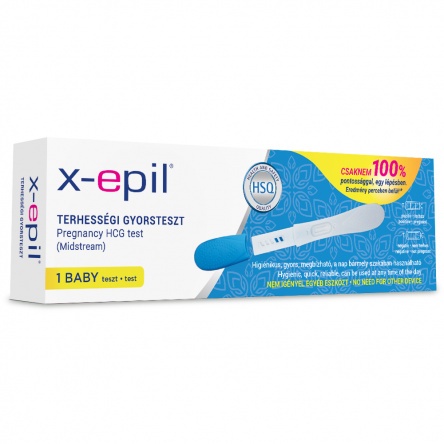 X-Epil Pregnancy rapid test pen 1pc - exclusive