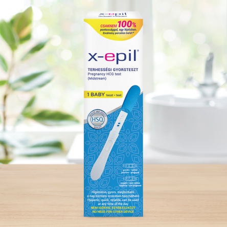 X-Epil Pregnancy rapid test pen 1pc - exclusive