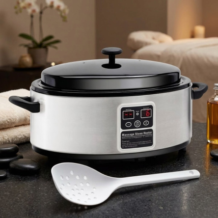 Professional massage stone heater