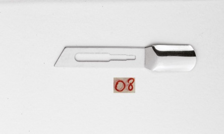 Sterile gouge blades #8 20 pcs
