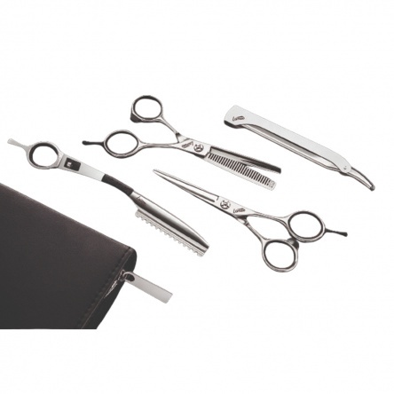 Classic professional cuting set with case