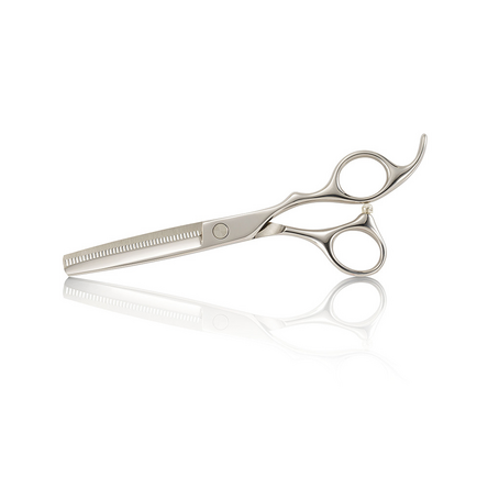 Stage pro set offset silver 6" Professional cutting set with case