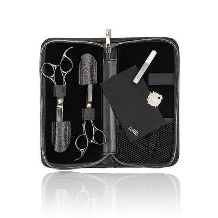 Stage pro set offset black  5,5" Professional cutting set with case