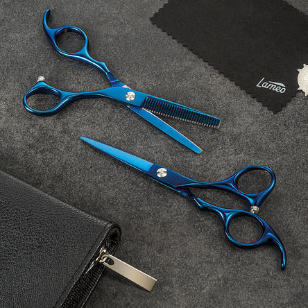 Stage pro set offset blue  5,5" Professional cutting set with case