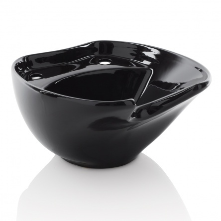 Black washing basin