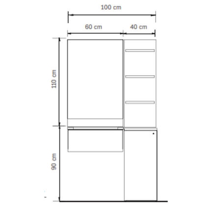 Salon Station Capital Black And Oak Salon Station
