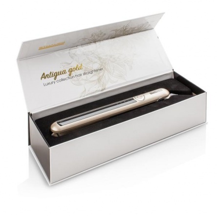 Sthauer Antigua gold smooth-effect hair straightener