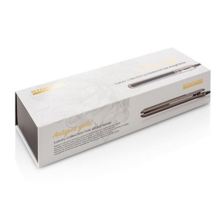 Sthauer Antigua gold smooth-effect hair straightener