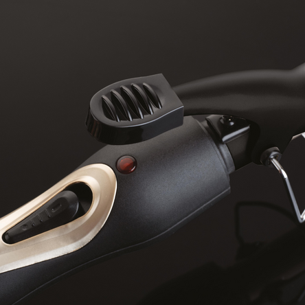 Sthauer Black Wave Curling Wand With Clamp Ø 25 mm