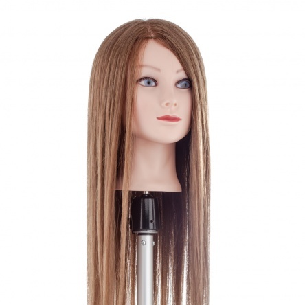 Hair training head with real extra long hair 60cm