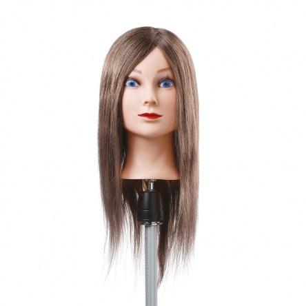 Training head with long protein based synthetic hair - 50cm