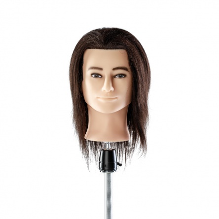 Training head with long hair