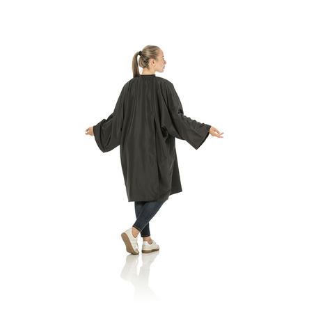 Comfort ProCutting cape with sleeves Adjustable Velcro fastening
