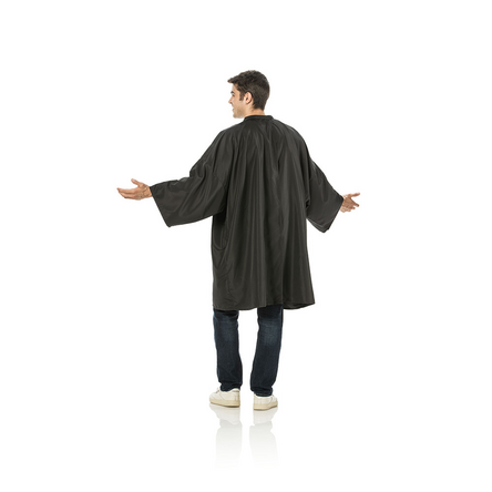 Comfort ProCutting cape with sleeves Adjustable Velcro fastening