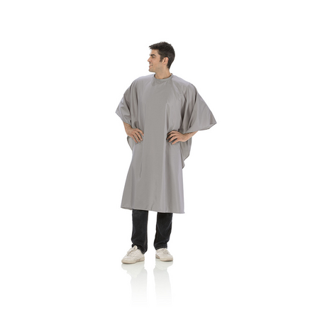Comfort Pro Cutting cape Black Hook fastening grey