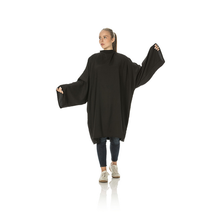 Cape Flex Cutting cape with sleeves Adjustable Velcro fastening