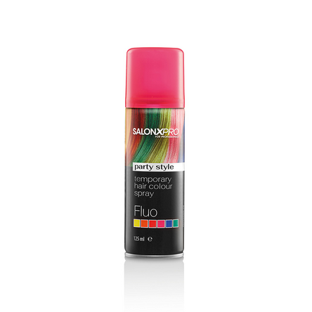 Hair Color Spray Fluo Pink coloured hair spray