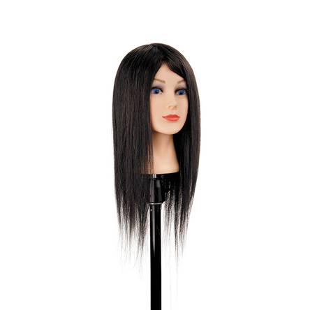 Extra-long hair Practice head Length 45/50 cm Color 3