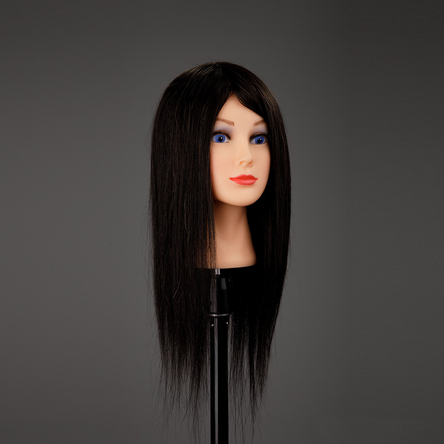 Extra-long hair Practice head Length 45/50 cm Color 3