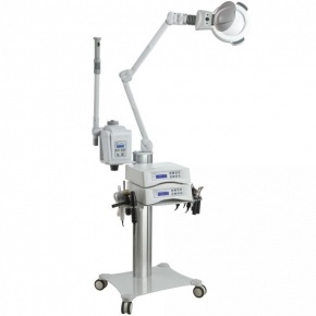 Modular Plus beauty center base with vapozon and magnifying lamp