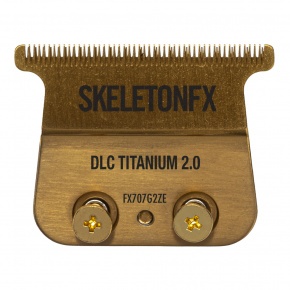 Trimmer Blade Skeleton Gold Deep Tooth DLC Titanium