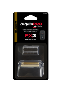 BaByliss PRO  Complete shaver foil Cutter 2 heads FX3 black