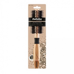 BaByliss wooden styling brush with boar bristles