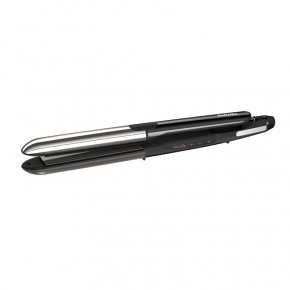 Instant heat straightener chrome finish