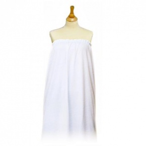 Terry Cloth Cosmetic Decollete Dress
