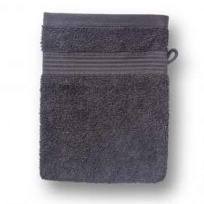 Washing Glove Textile grey 1 pc