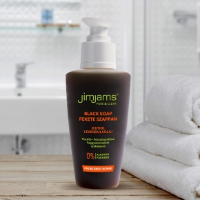 JimJams Pure & Clear Black Soap 125 ml