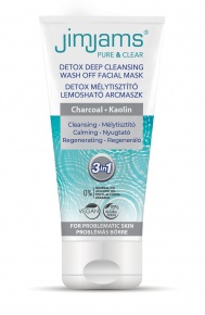 JimJams Pure & Clear Detox Deep Cleansing Wash Off Facial Mask 75ml
