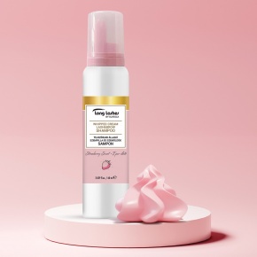 Long Lashes whipped cream lash&brow shampoo - Strawberry Scent 100ml