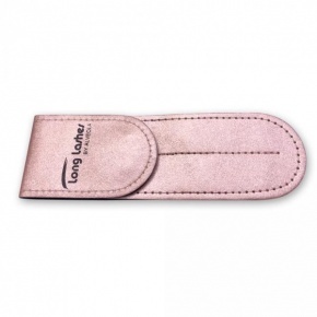 Long Lashes 2 pieces empty leather case - rosegold