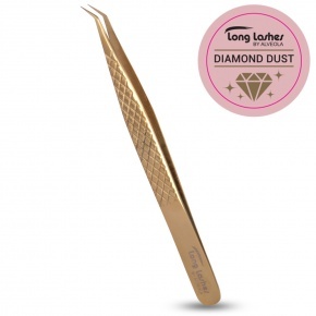 Long Lashes Diamond Dust short pointed lash tweezers