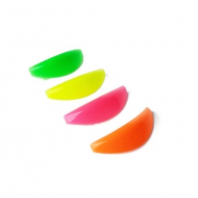Long Lashes Pro Lifting silicone rod set- NEON, 4 pairs, S-XL