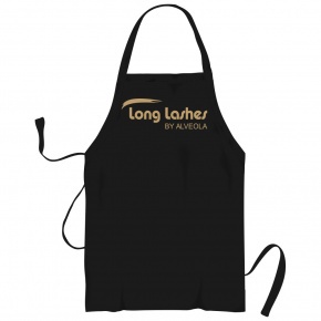 Long Lashes apron - black, One Size