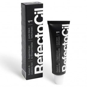 RefectoCil eyelash and eyebrow tint -1- PURE BLACK 15ml
