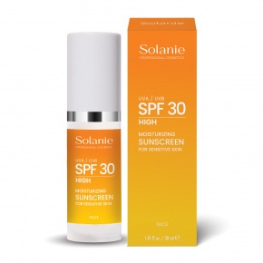 Solanie Moisturizing Sunscreen for sensitive skin - face 30ml