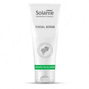 Solanie Grape-hyaluron facial scrub 125 ml