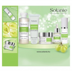 Grape-hyaluron graphics for Solanie display