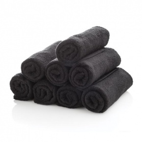 Terry towel 50 x 90 cm - Black