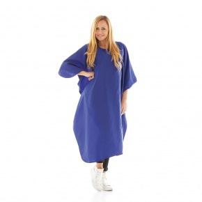 Cutting cape blue